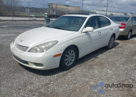 2002 Lexus Es 300 z USA, uszkodzony, nr VIN JTHBF30G220039194